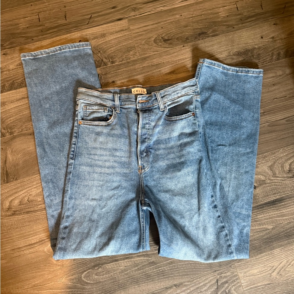 Cello Light Blue Straight Jeans